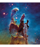 Discover Pillars of Creation M16 Eagle Nebula Space Photo