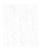 Discover Straight Outta 1960 62Nd Bithday Gift 62 Years Old