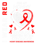 Discover Mommy I Wear Red For My Mom Heart Disease Awarenes