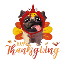 Discover Pug Turkey Costume Happy Thanksgiving Dog Lover