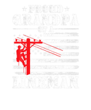 Discover Proud Grandpa Of A Lineman Gifts For American Flag