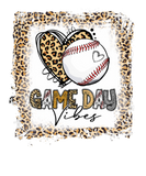 Discover Baseball Game Day Vibes Baseball Mom Game Day Leop