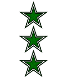Discover Three Green Stars