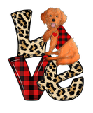 Discover Cockapoo Love Leopard Plaid Happy Valentines Day D
