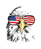 Discover Patriotic Bald Eagle USA American Flag 4th Of July