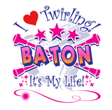 Discover Baton Twirlers, I Love Twirling, Baton