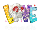 Discover Grandma Life Love Grandma Skull Rose Mother's Day