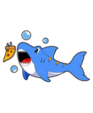 Discover Shark with Pizza as Bait Sleeveless