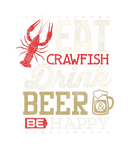 Discover Funny Crawfish Boil Drink Beer Happy Cajun Men Wom