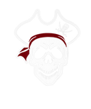Discover Pirate Skull And Hat With Bandanna