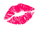 Discover Valentine's Day Hot Pink Lips Kiss 80S Retro Vinta
