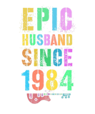 Discover EPIC HUSBAND Since 1984 Cheers To 38Th Anniversary