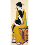 Discover Woman with Black cat, Yumeji Takehisa