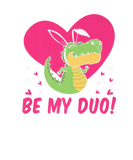 Discover Be My Duo Cute Flying Dinosaur Valentine's Day Din