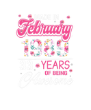 Discover Womens February Girls 1989 Birthday Gift 33 Years