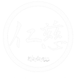 Discover White Japanese kamon • Kindness kanji
