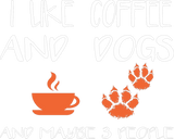 Discover i like coffee and dogs and maybe 3 people