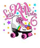 Discover Let's Roll Into 6Th Birthday Unicorn Roller Skate