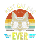 Discover Vintage Best Cat Dad Ever Retro Fathers Day Tie Dy