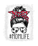 Discover Mom Life Soccer Mom Mothers Day 2022 Messy Bun Fun