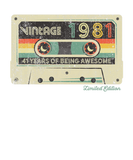 Discover 1981 Birthday Gifts Best Of 1981 41 Years Of Being