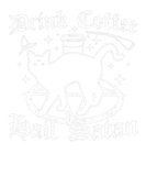 Discover Drink Coffee Hail Satan Black Cat Gothic Goth Hall
