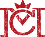 Discover CM Letter Logo (vintage red)