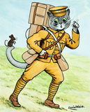Discover Louis Wain Cat Soldier