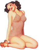 Discover Classic ! Vintage Pin up Girl Art