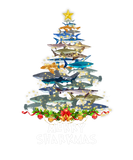 Discover Shark Xmas Tree Holiday Gifts Fishing Lover Funny