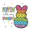 Discover Poppin With My Bunny Pop It Rabbit Happy Easter Da