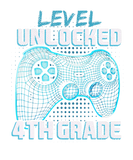 Discover Level Unlocked 4Th Grade Video Game Gaming Back To