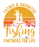 Discover Retro Father Daughter Fishing Partners For Life Fa