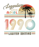 Discover Legendary Since April 1990 Retro Vintage Limited E