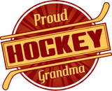 Discover Name & Number Back Print Hockey Grandma