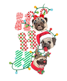 Discover Christmas Ho Ho Ho Pug Dog Lover Funny Happy Holid
