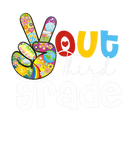 Discover Peace Out Third Grade Tie Dye Funny Graduation 3Rd