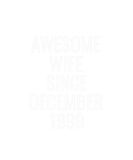 Discover Awesome Wife Since December 1999 Present Gift