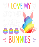 Discover Funny I Love My 2Nd Grade Bunnies Teacher Easter B