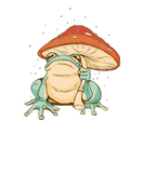 Discover Cute Frog With A Mushroom Umbrella