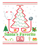 Discover Santa's Favorite RN Nurse Christmas Tree Stethosco