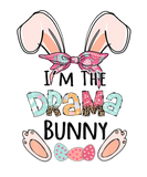 Discover I'm The Drama Bunny Funny Rabbit Girls Women Egg H