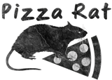 Discover Pizza Rat (Distressed Look)