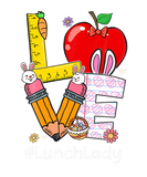 Discover LOVE Lunch Lady Life Funny Easter Day Bunny Egg Hu