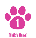 Discover Pink Paw Print Birthday