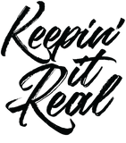 Discover Keepin’ It Real Script (Black)