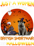 Discover Just A Women Who Loves British Shorthair Halloween