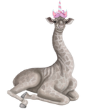 Discover Baby Giraffe With a Unicorn Hat