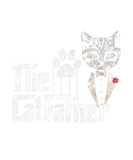 Discover Funny The Catfather Cat Dad Lovers Fathers Day
