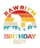 Discover Kids Rawr Im 8 8Th Birthday Boy Son Dinosaur T Rex